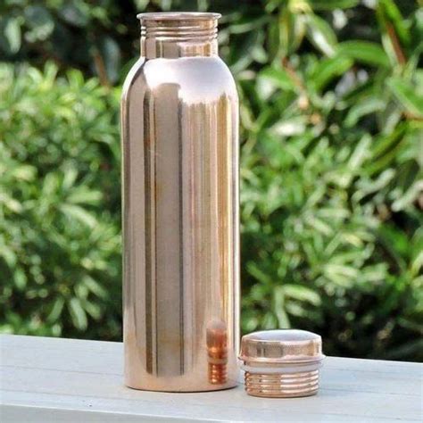 Leak Proof Plain Copper Bottle at Rs 320 piece तब क पन क बतल