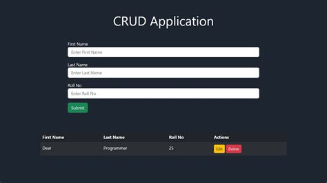 Building A Javascript Crud Application A Step By Step Guide Peerdh