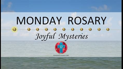 Monday Rosary • Joyful Mysteries of the Rosary 💙 July 17, 2023 VIRTUAL ...