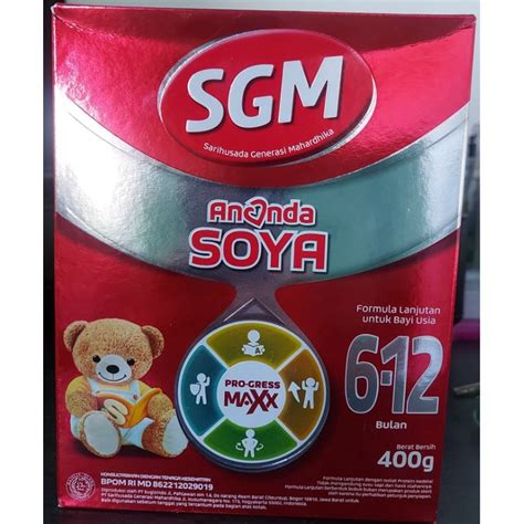 Jual Sgm Ananda Soya Tahap Ed Susu Bayi Shopee Indonesia