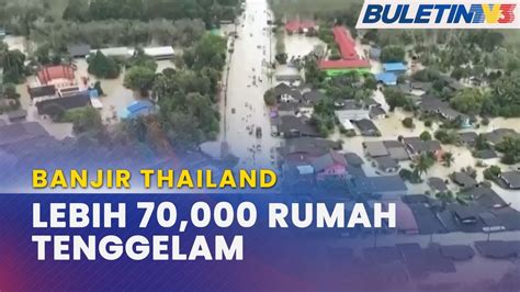 BANJIR THAILAND 6 Maut Lebih 70 000 Rumah Ditenggelami Air YouTube