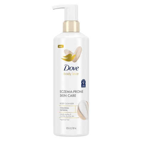 Dove Body Love Anti Itch Colloidal Oatmeal Hypoallergenic Liquid Wash For Eczema Prone Skin 17