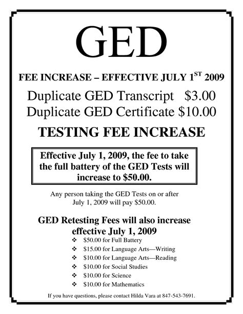 Printable Ged Certificate