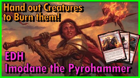 Imodane The Pyrohammer Edh Deck Tech Magic The Gathering Youtube