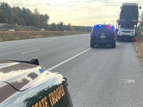 State Police Hold Move Over Law Saturation Patrol On I 93