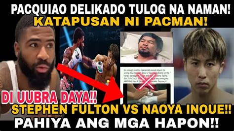 NAOYA INOUE VS FULTON IYAK MGA HAPON PAG MATALO CASIMERO NEXT