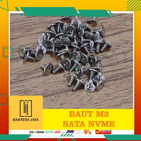 Jual Baut M Sata Nvme Msata Skrup Mur M Shopee Indonesia