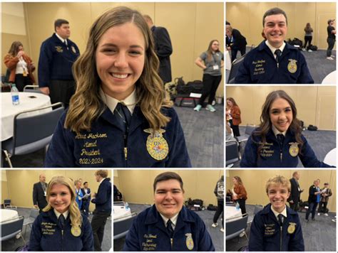 Meet The 2023 2024 National FFA Officers Brownfield Ag News