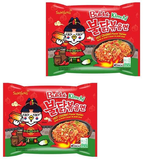 Лапша быстрого приготовления Samyang Ramen BULDAK KIMCHI / Самьянг со ...
