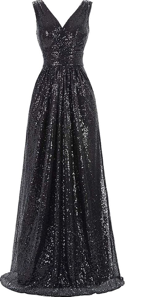 Lovely Black Sequin Dress Sizes 2 18w In 2021 Sequin Bridesmaid Dresses Sleeveless