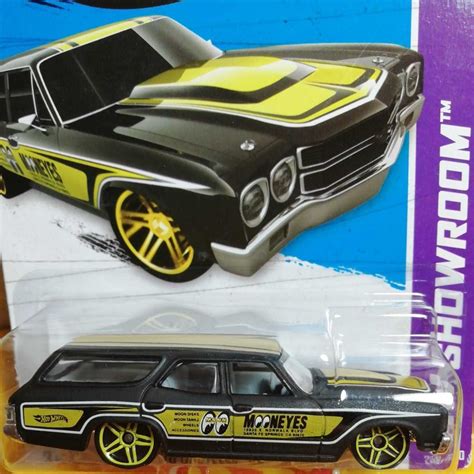 ホットウィール 1970 シボレー シェベル SS ワゴン ムーンアイズ 艶消し黒 Mooneyes Hot Wheels の落札情報詳細 ヤフオク落札価格検索 オークフリー