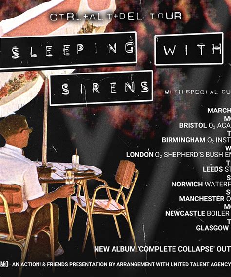 Sleeping With Sirens - CTRL+ALT+DEL Tour 2023 - 15 March 2023 - O2 Shepherds Bush Empire - Event ...