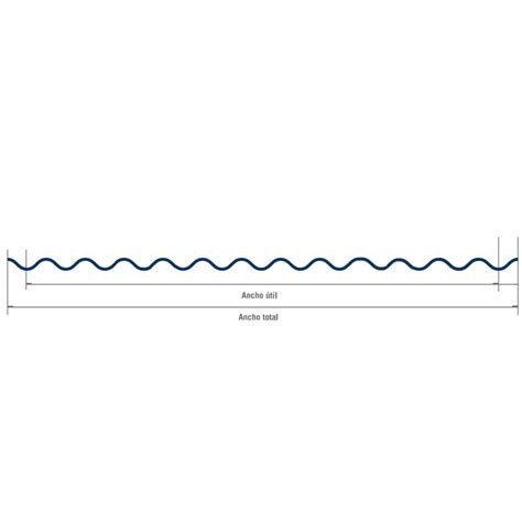 Chapa Sinusoidal Cincalum N25 1 086 X 7 00 M