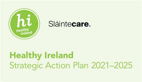Healthy Ireland Launches Strategic Plan | National Irish Safety