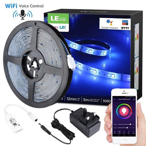 Taśma Led Lepro Le 5m Wifi Rgb Ściemnialna 11888630882 Oficjalne