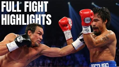 Juan Manuel Marquez Vs Manny Pacquiao Full Fight Highlights Youtube