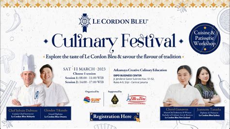 LE CORDON BLEU CULINARY FESTIVAL 2023 YouTube