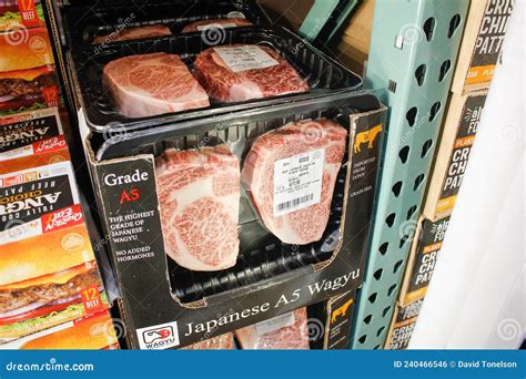 A5 Wagyu Steak At Costco Store Editorial Photo Image Of Grocery