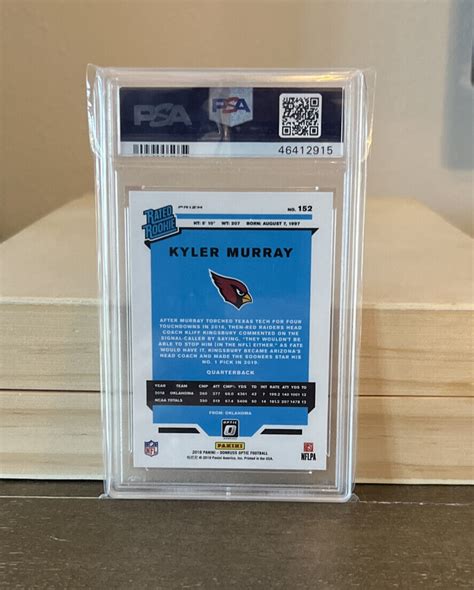 Panini Donruss Optic Rated Rookie Holo Prizm Kyler Murray