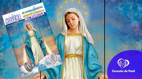 Novena A La Virgen Milagrosa Madre Del Adviento Coraz N De Pa L