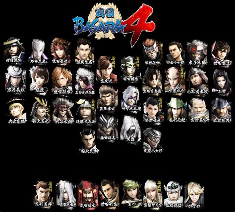 {COMPLETETED} Sengoku Basara 4 - Roster by Kaiology on DeviantArt