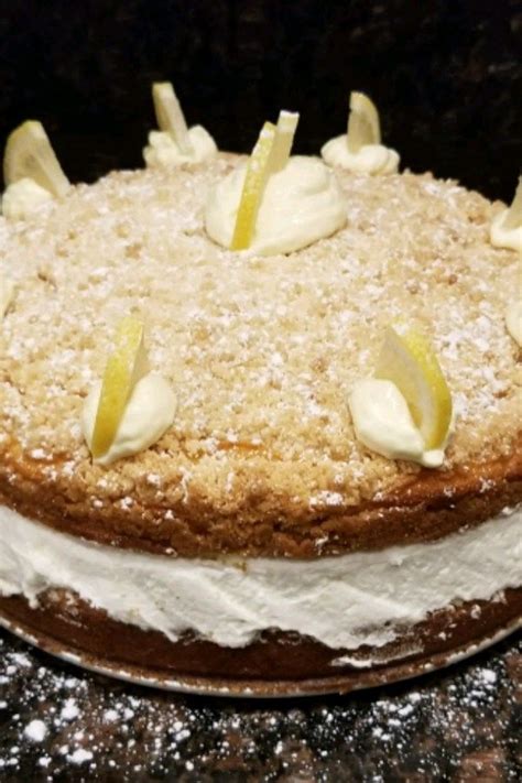 Italian Lemon Cream Cake | Recipe | Easter dessert, Easter desserts ...