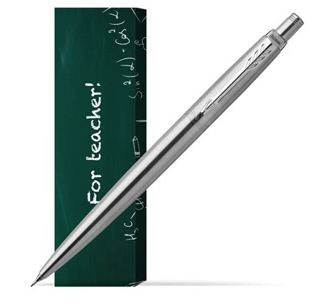 Parker Jotter Stainless Steel Chrome Colour Trim Mechanical Pencil In