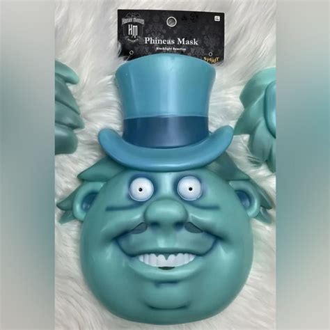 Disney Holiday Haunted Mansion Ghost Masks Set Of 3 Gus Phineas