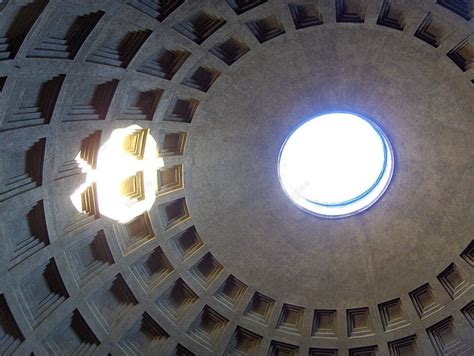 Pantheon Detail Architecture Attraction Rome Photo Background And ...