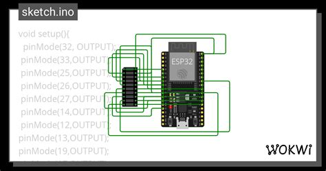 Led Bar Graph Wokwi Esp Stm Arduino Simulator