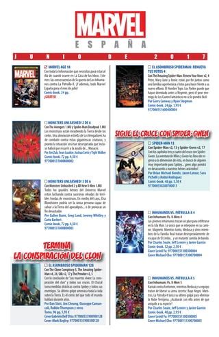 Panini Novedades Junio 2017 Marvel PDF