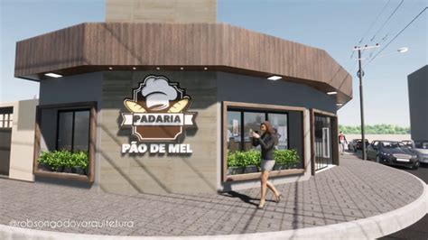 Reforma De Fachada Da Padaria YouTube