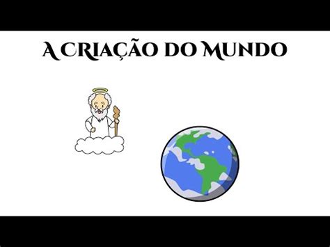 A CRIAÇÃO DO MUNDO DESENHOS BÍBLICOS CATEQUESE YouTube