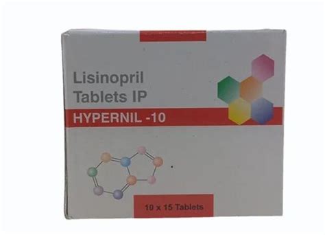 Hypernil Mg Tablets At Rs Box Lisinopril Tablet In Nagpur Id