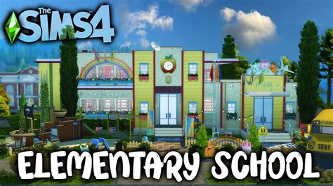 Sims 4 Elementary School