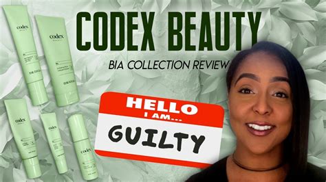 Codex Beauty Bia Collection Review Youtube