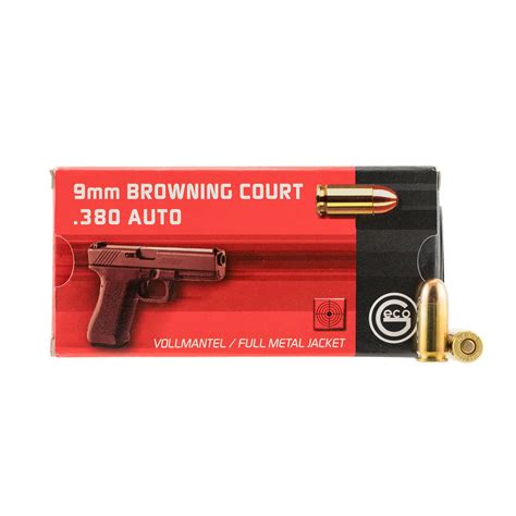 Geco Vollmantel FMJ Cal 9 Corto 95gr