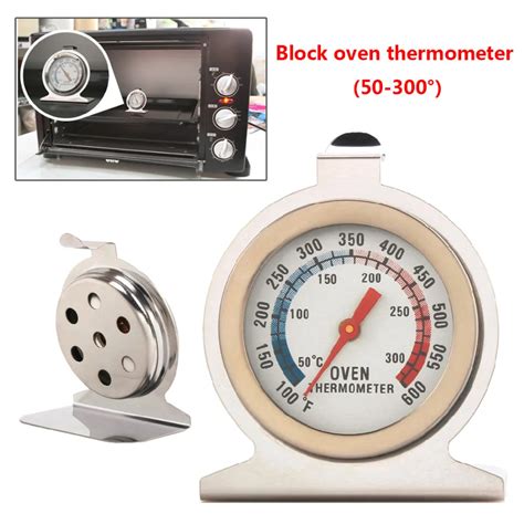 1 Piece Household Thermometers Food Meat Temperature Stand Up Dial Stainless Steel Oven