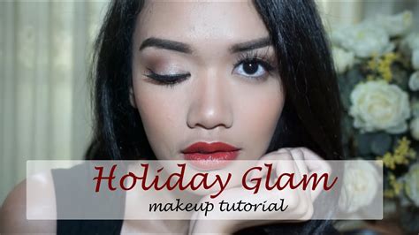 Holiday Glam Makeup Tutorial Dxb ♡ Youtube