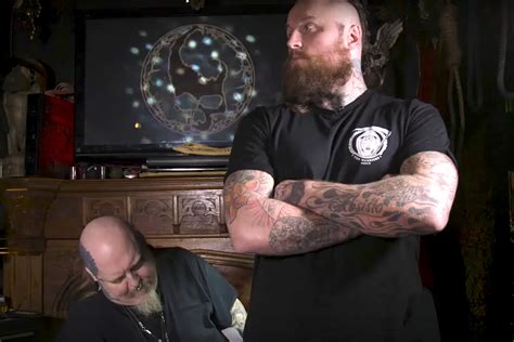 WWE's Aleister Black Gets Tattooed by Paul Booth