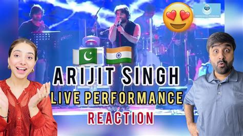 Pak Reacts On Arijit Singh Live Performance At Gima Awards Youtube