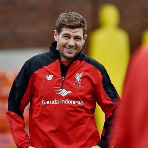 Stevie G back training at Melwood. | Liverpool football club, Liverpool ...