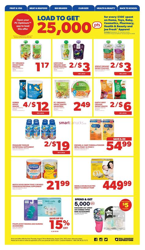 Real Canadian Superstore On Flyer August To