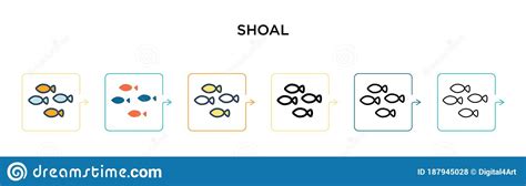 Icona Del Vettore Shoa In Stili Moderni Diversi Icone A Due Colori