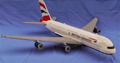 LEGO MOC: British Airways Airbus A380