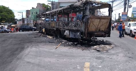 Bahia O Estado Mais Nibus Incendiados No Brasil Segundo