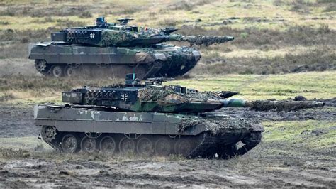 Deutschland Liefert Vier Weitere Leopard Panzer