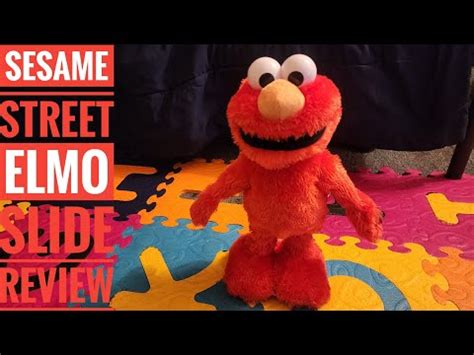 Sesame Street Elmo Slide Singing And Dancing 14 Inch Plush Review Elmo