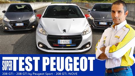 Peugeot Gti By Peugeot Sport Test Prova In Pista Elaborare