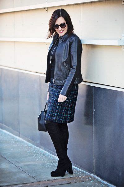 An Easy Way To Style A Tweed Skirt Jo Lynne Shane